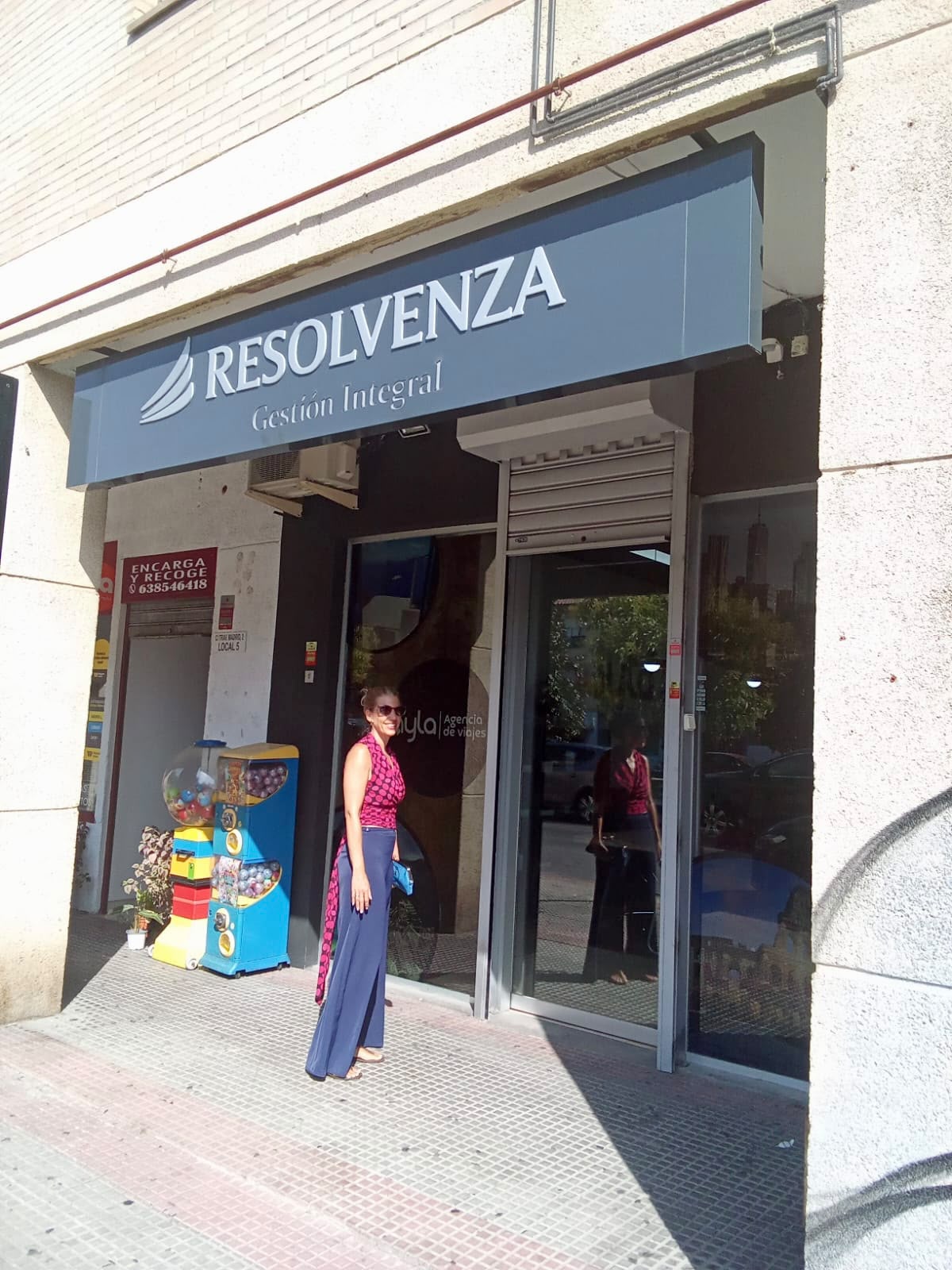 Visita a un comercio local de Villanueva del Pardillo