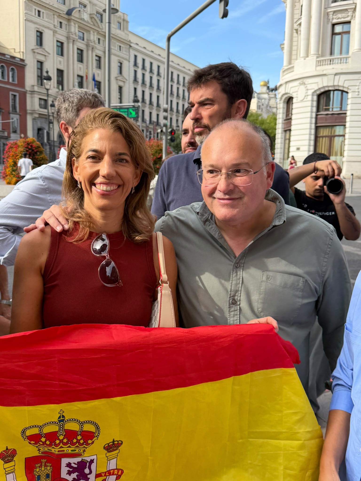 Marta Marbán en un acto público